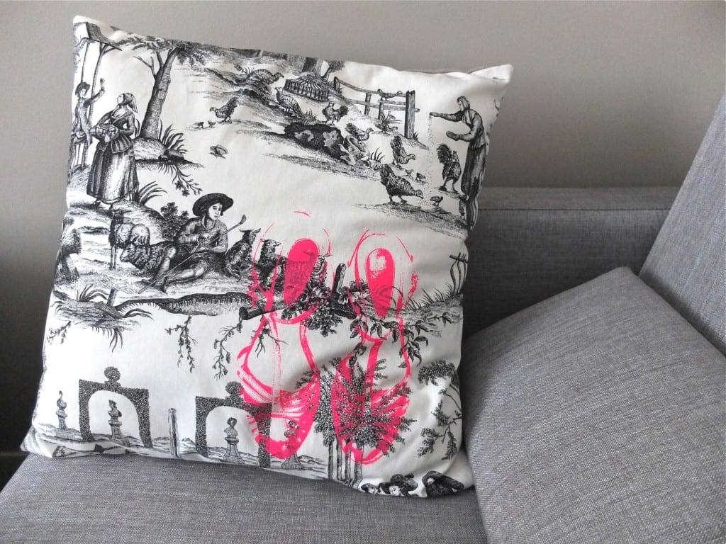 coussin La cerise sur le gâteau