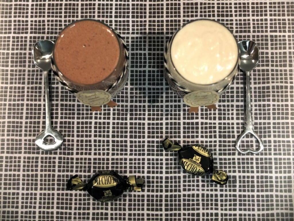 chocolat blanc et  bonbons Michoko