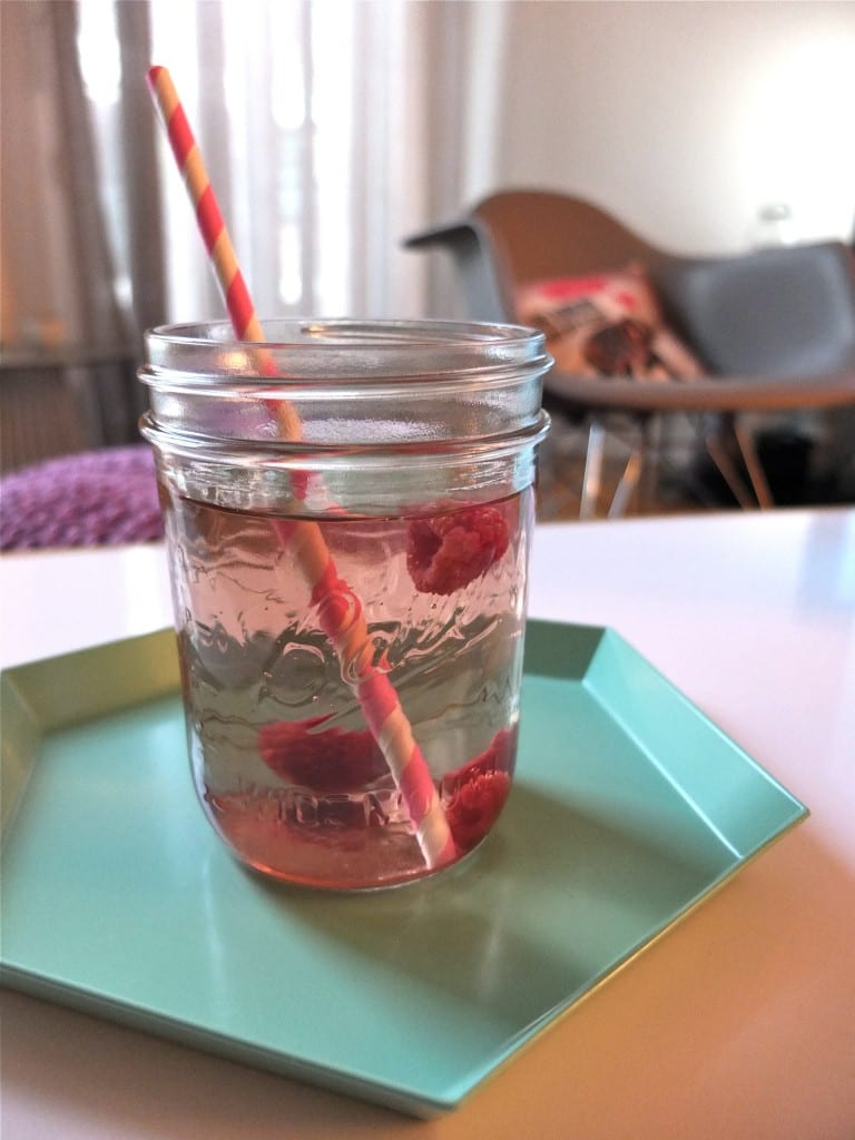 ice tea in jars