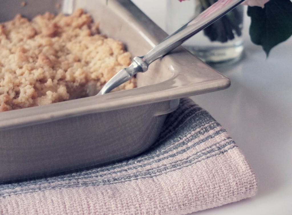 crumble aux pommes par MPP