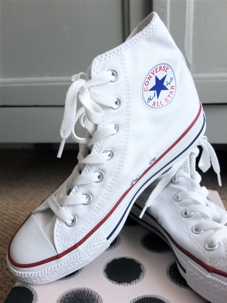 Converse blanches